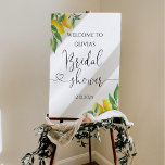 Lemon bridal shower welcome foam board<br><div class="desc">Lemon bridal shower welcome Foam Board
Matching items available.</div>