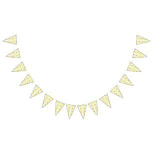 Lemon Bunting Flags
