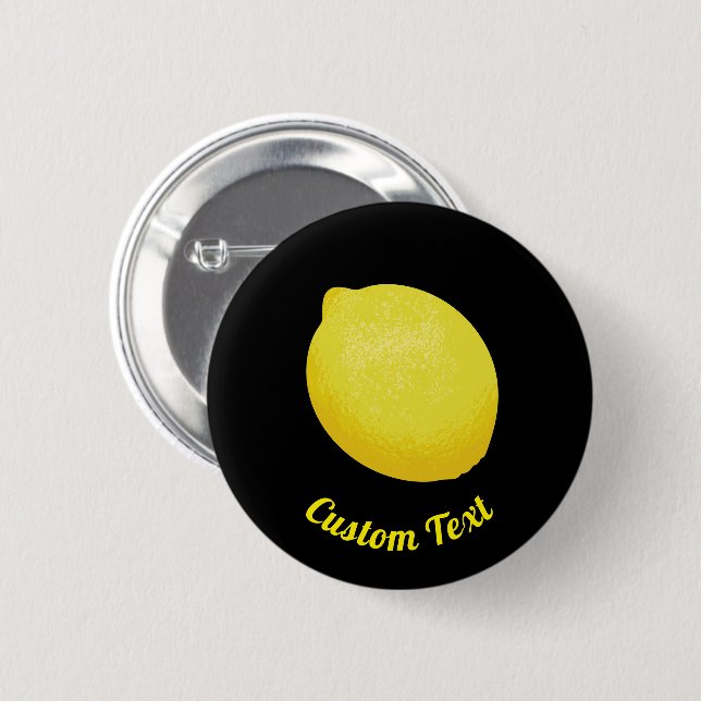 Lemon Button (Front & Back)
