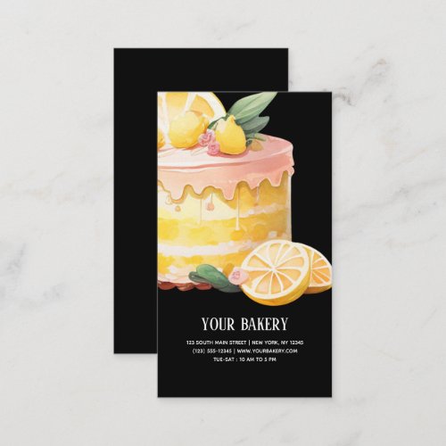 Lemon Cake business card