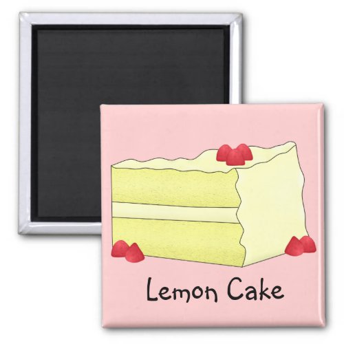 Lemon Cake Magnet