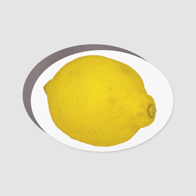 Lemon Car Magnet (Front)