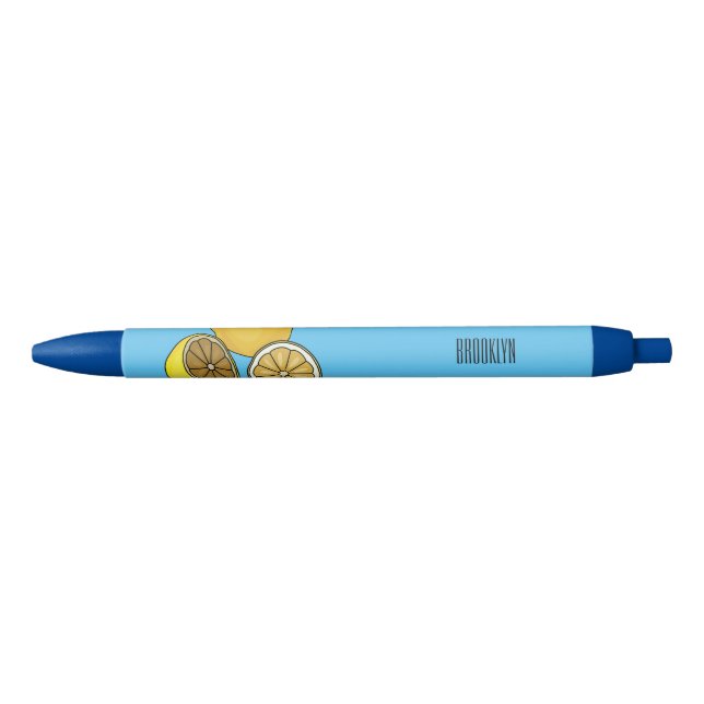 Lemon cartoon illustration pen (Front)