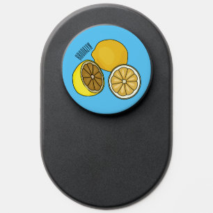 Lemon cartoon illustration PopSocket