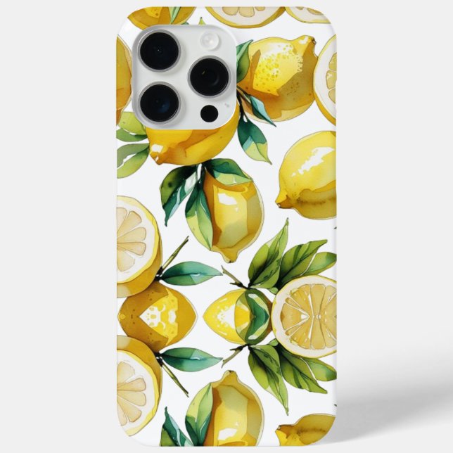 Lemon Case-Mate iPhone Case (Back)