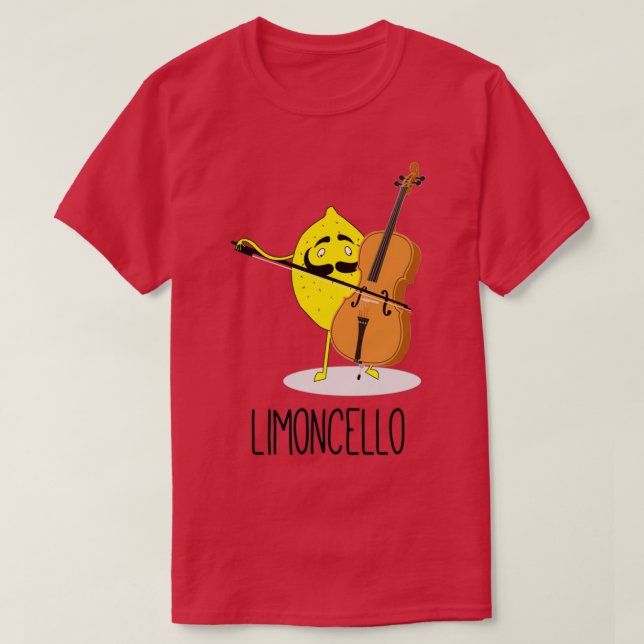 Lemon Cello make limoncello T-Shirt (Design Front)