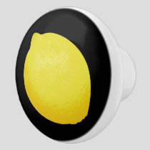 Lemon Ceramic Knob