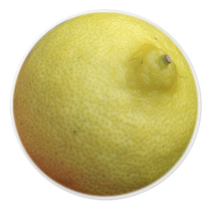 Lemon Ceramic Knob