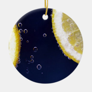 Lemon Ceramic Ornament