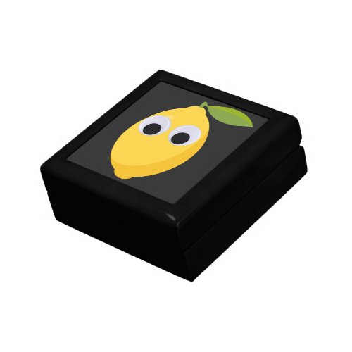 Lemon Character sweet fruit with googly eyes  Gift Box