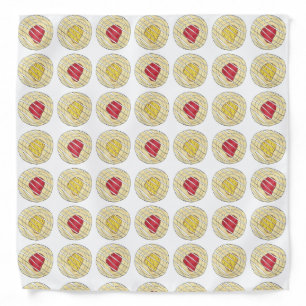 Lemon Cherry Danishes Breakfast Sweet Pastry Bandana