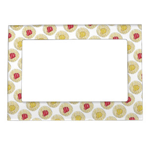 Lemon Cherry Danishes Breakfast Sweet Pastry Magnetic Frame