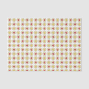 Lemon Cherry Danishes Breakfast Sweet Pastry Tissue Paper