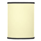 Lemon Chiffon Solid Color Lamp Shade (Right)