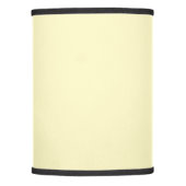 Lemon Chiffon Solid Color Lamp Shade (Front)