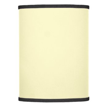 Lemon Chiffon Solid Color Lamp Shade by SimplyColor at Zazzle