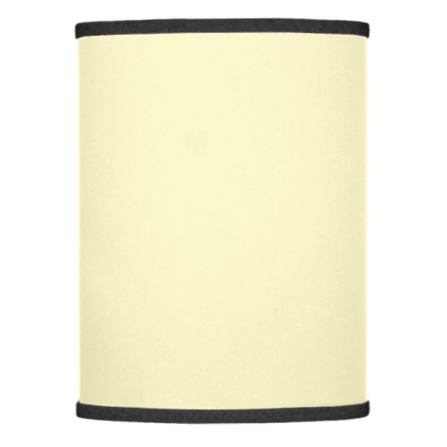 Lemon Chiffon Solid Color Lamp Shade