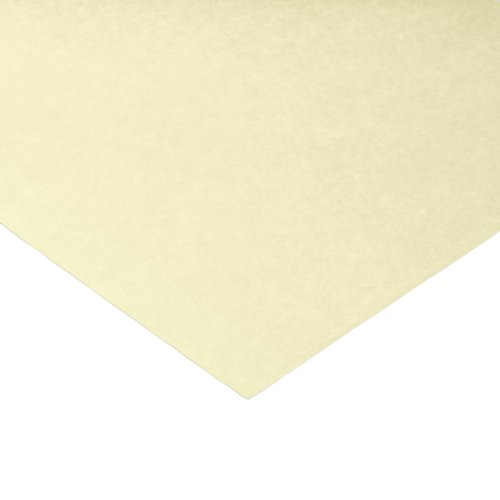 Lemon Chiffon Solid Color Tissue Paper