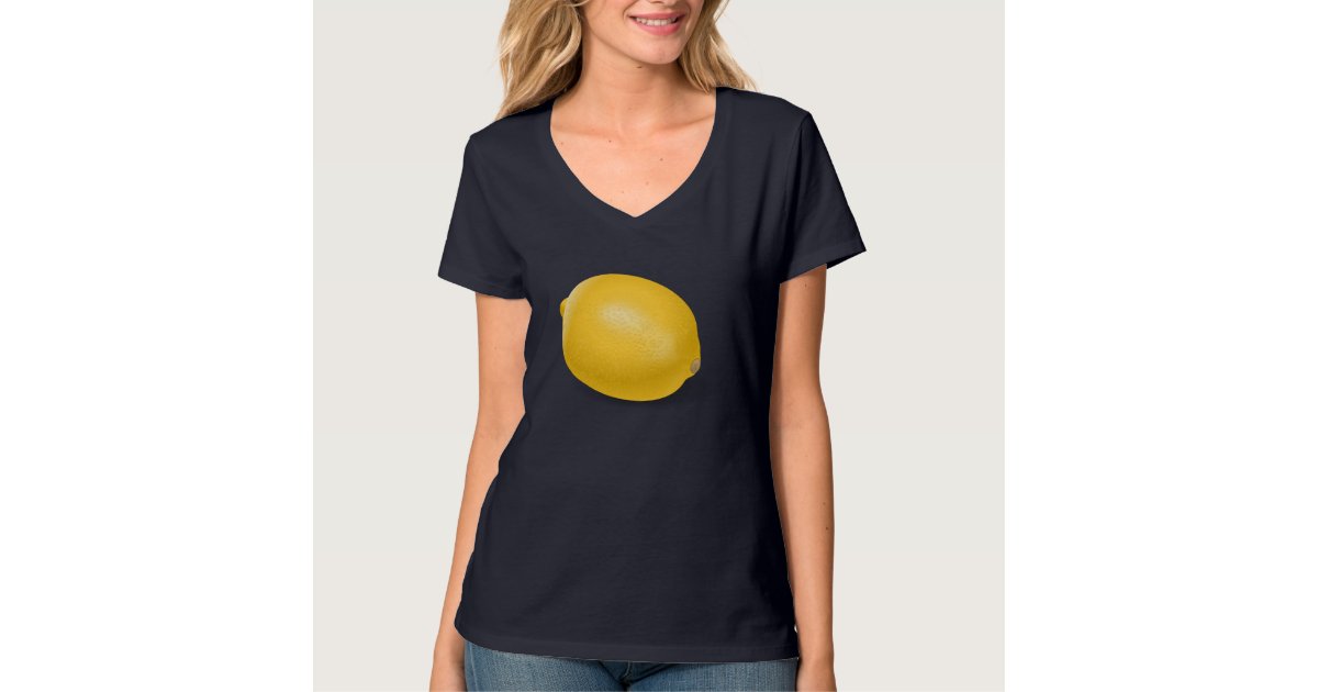 Lemon Citrus Fruit T-Shirt | Zazzle