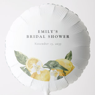Lemon Citrus Main Squeeze Bridal Shower Balloon