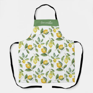 Lemon Citrus Personalized Apron