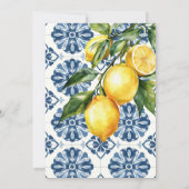 Lemon Citrus Positano Italian Wedding Invitation | Zazzle