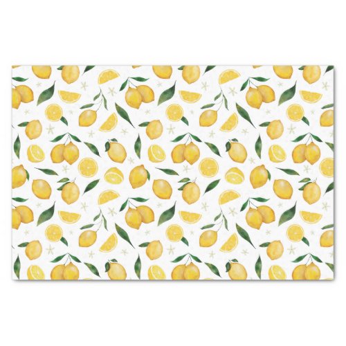 Lemon Citrus Tissue Paper