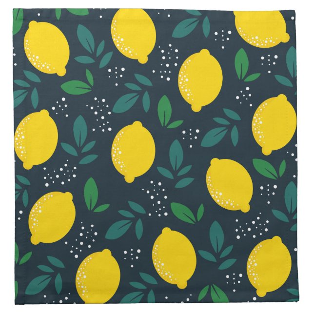 Lemon Cloth Napkin (Front)