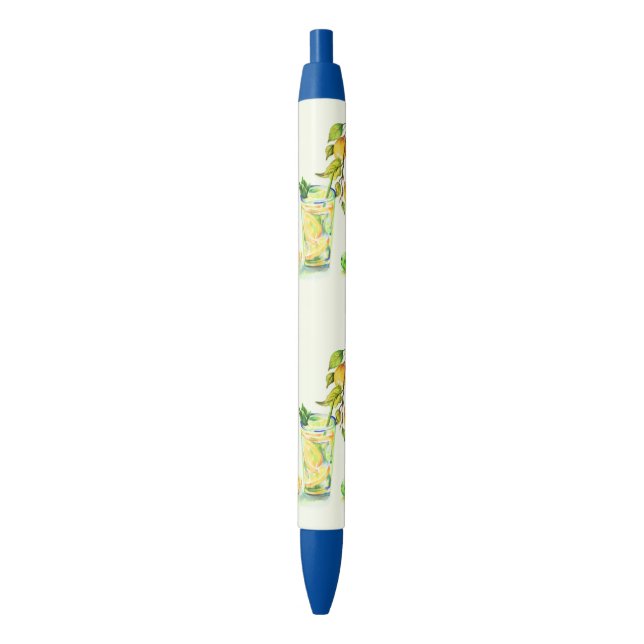 Lemon Cool Drink Lemonade Funny Pen Gift (Front Vertical)