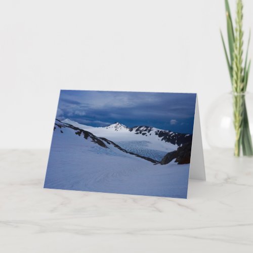 Lemon Creek Glacier at Twilight Card