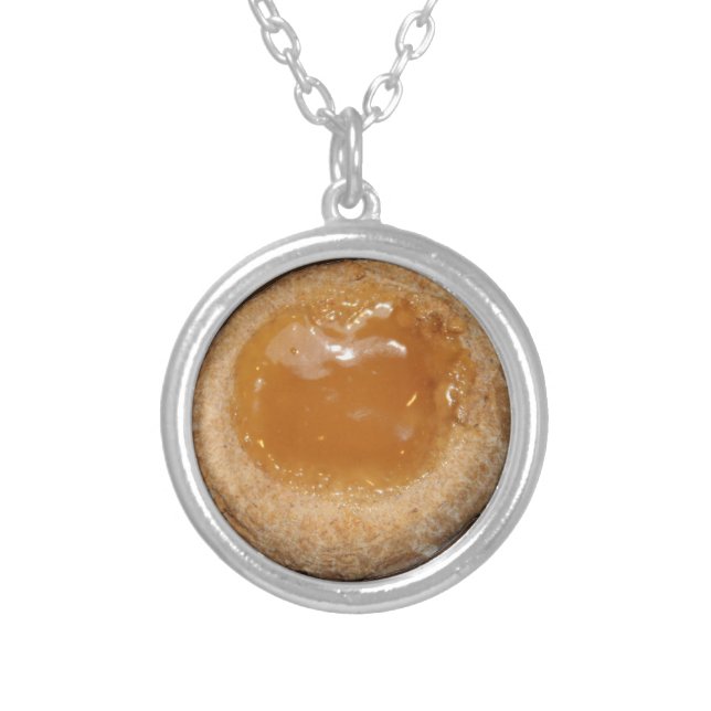 Lemon Curd Kolache necklace (Front)