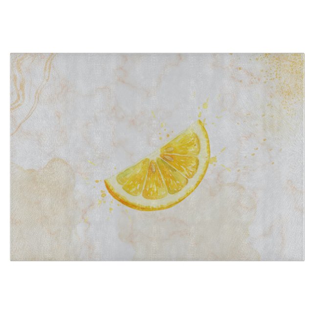Lemon Cutting Board (Front)