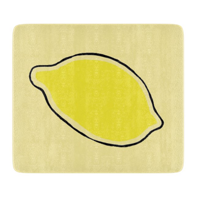 Lemon Cutting Board (Front)