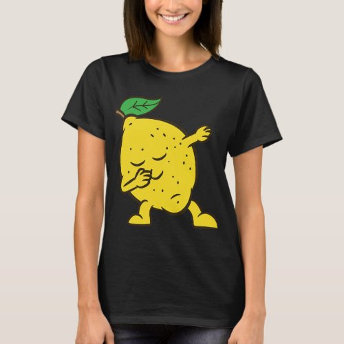 Lemon Dabbing Lemon Fruit Love Lemons T_Shirt