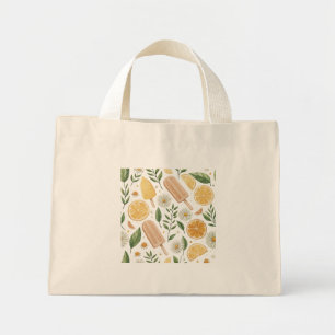 Lemon Daisy Tiny Tote – Mini Floral Bag