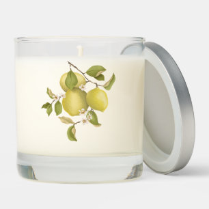 Lemon Dance Scented Jar Candle