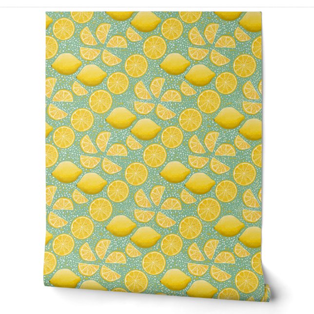 Lemon Dash Wallpaper (Unrolling)