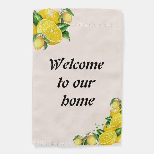 Lemon design flag (Front)