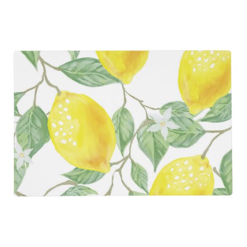  Lemon Design Kitchen   Placemat