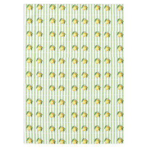 lemon design tablecloth