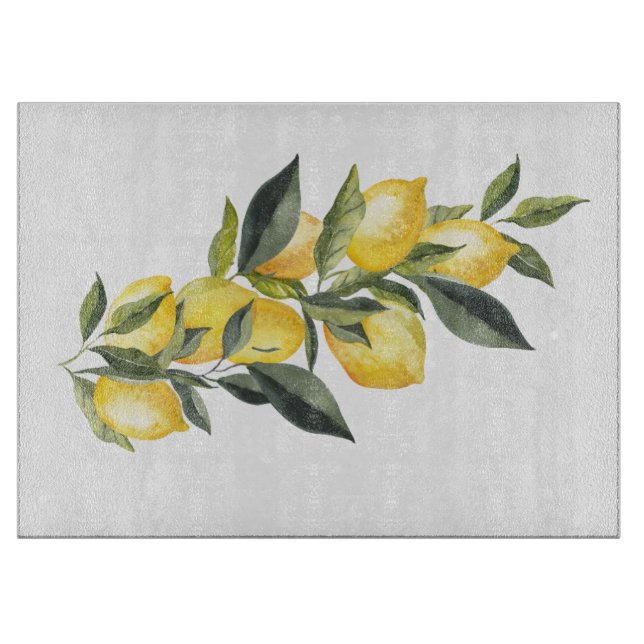 Lemon designs Cutting board (Front)