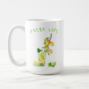 Lemon Drink Coffee Mug - Your Text