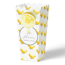 Lemon Drop Baby Shower Decorations Favor Boxes