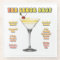 LEMON DROP MARTINI Cocktail Recipe Art