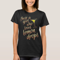 Lemon Drop Martini Design for Girls Who Drink Lemo