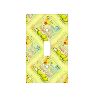 Lemon Drop Martini Light Switch Cover