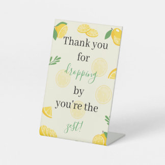 Lemon Drop Party Favor Sign