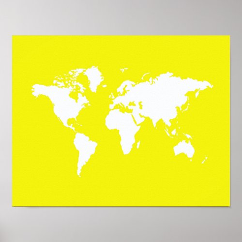 Lemon Elegant World Poster