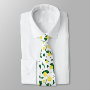 Lemon Explosion Neck Tie