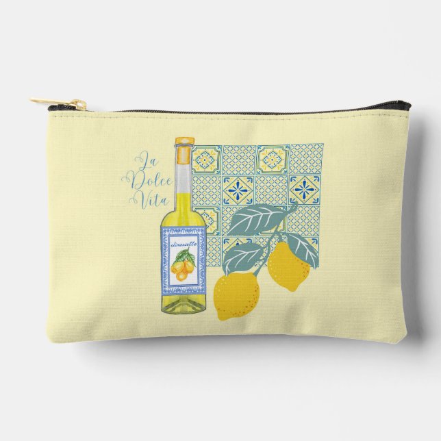  Lemon Farm Retro Accessory Pouch (Front)